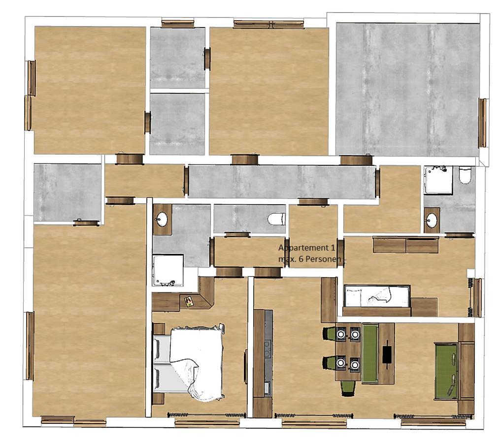 Appartements Alpin Saalbach-Hinterglemm Quarto foto