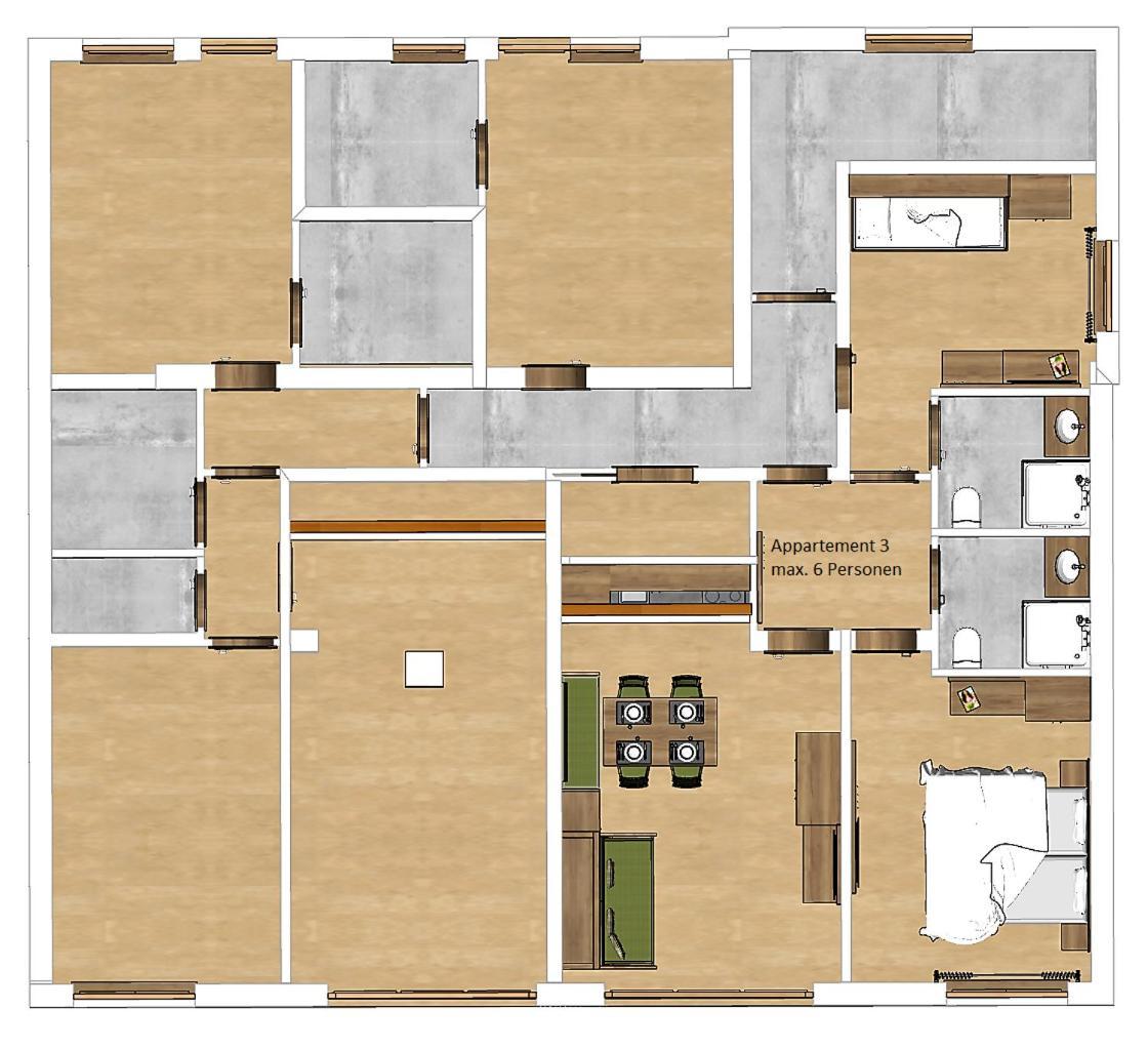 Appartements Alpin Saalbach-Hinterglemm Quarto foto